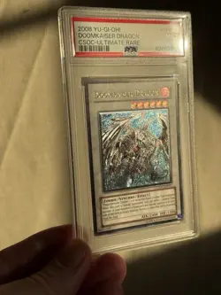 PSA 9 Mint Doomkaiser Dragon Ultimate Rare CSOC-EN043 Yugioh Unlimited NA - Image 4
