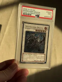 PSA 9 Mint Doomkaiser Dragon Ultimate Rare CSOC-EN043 Yugioh Unlimited NA - Image 5