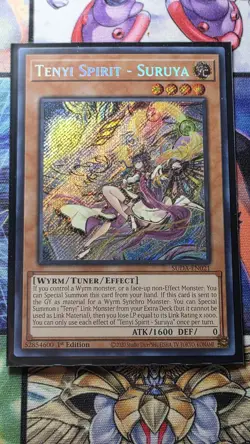 Tenyi Spirit - Suruya - SUDA-EN021 Secret Rare 1st Ed Yugioh - Image 1