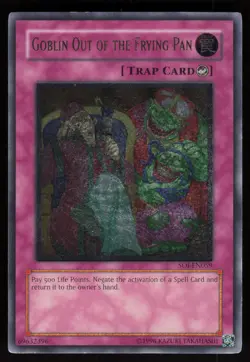 Goblin Out of the Frying Pan (UTR) SOI-EN059 Ultimate Rare Yu-Gi-Oh - Image 1