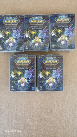 Blizzard Cryptozoic World of Warcraft TCG Dungeon Treasure Starter Deck Lot - Image 2