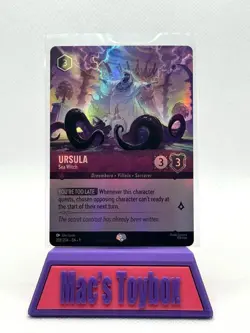 Ursula - Sea Witch 208/204 Fabled Epic Disney Lorcana Holo - Image 1