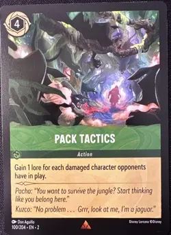 Disney Lorcana: Rise of the Floodborn - Pack Tactics - 100/204 - Rare - Image 1