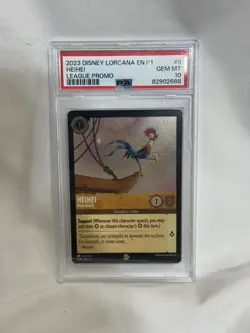 2023 Disney Lorcana - League Promo HeiHei Boat Snack Cold Foil #9 Gem PSA 10 - Image 1