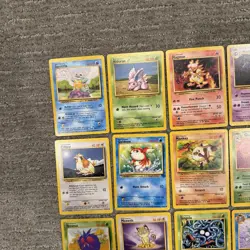 Vintage 1999 Pokemon Cards Lot 25 Base Jungle Fossil LP/NM No Duplicates WOTC #H - Image 2