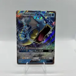 Pokemon Card TCG - Gyarados GX SM212 Hidden Fates Sun & Moon Promo Near Mint - Image 1