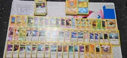 vintage Pokemon card lot MP/DMG c,un Holo, rare, Shadowless, 1st ed 200+ - Image 3