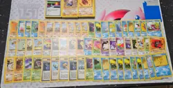 vintage Pokemon card lot MP/DMG c,un Holo, rare, Shadowless, 1st ed 200+ - Image 5