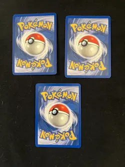 Lot of 3 Sark Alakazam, Dark Kababra, Team Rocket Abra Pokemon Card Collection - Image 3