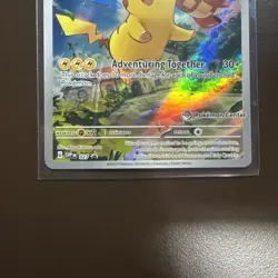 Pikachu Holo 027 - SV: Scarlet & Violet Promo Cards - Pokemon Center (NM) - Image 3