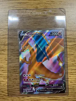Charizard V SWSH050 Ultra Rare Holo Full Art Pokemon Champion's Path Promo - Image 1