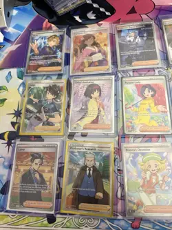 Pokemon TCG Full Art Trainer Supporter Foil lot 18 cards - Image 2