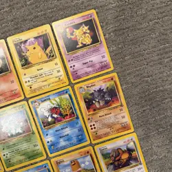 Vintage 1999 Pokemon Cards Lot 25 Base Jungle Fossil LP/NM No Duplicates WOTC #I - Image 4