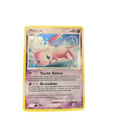 Pokemon TCG Mew 15/132 D&P Secret Wonders Rare Holo - Image 1