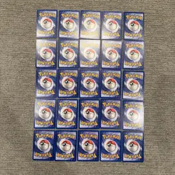 Vintage 1999 Pokemon Cards Lot 25 Base Jungle Fossil LP/NM No Duplicates WOTC #J - Image 2