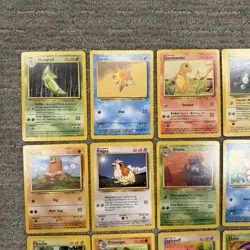 Vintage 1999 Pokemon Cards Lot 25 Base Jungle Fossil LP/NM No Duplicates WOTC #J - Image 3