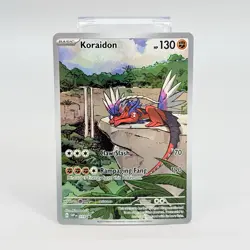 Koraidon 014 Sv: Scarlet & Violet Promo Card Holo Pokemon NM - Image 1