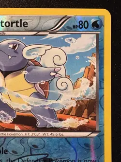 Wartortle 15/101 B&W Plasma Blast Pokemon Card Reverse Holo Foil Rare MP - Image 4