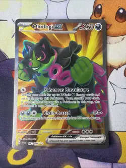 Okidogi EX | 082/064 | Shrouded Fable | FULL ART | MINT | Pokemon Card - Image 1