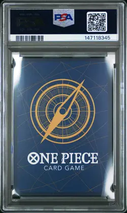 2024 ONE PIECE PREMIUM CARD COLLECTION BANDAI FEST 23-24 MONKEY D. LUFFY PSA 10 - Image 2