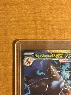 Pokemon Mega Charizard X EX 125/094 Phantasmal Flames Rare Holo Card - Image 5