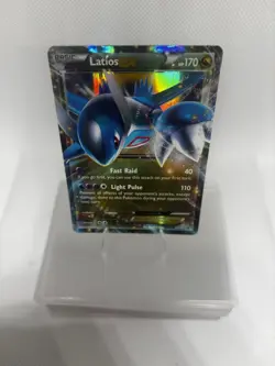 Pokemon Latios EX TCG Black Star Promos Ultra Rare Holo Card XY72 - Image 2
