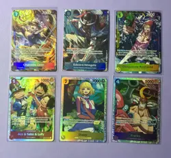 One Piece TCG English Card Lot: ST29 Luffy Deck, Alts, Promo, SRs - Image 2