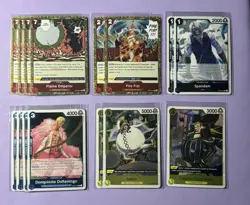 One Piece TCG English Card Lot: ST29 Luffy Deck, Alts, Promo, SRs - Image 4