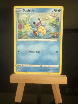 SQUIRTLE - 15/078 - Pokemon GO - NM - Regular Common - Pokemon TCG Card - Image 1