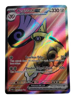 Aegislash ex 230/182 2023 Paradox Rift Pokemon Card Ultra Rare Full Art - Nm - Image 1