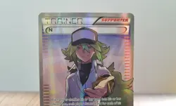 Pokemon TCG N (Supporter) Alternate Full Art Promo Card 105a/124 Holo Full Art - Image 4