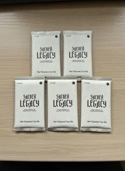 2025 Sacred Legacy Cards: Lot of 5x SEALED PACKS - Image 1