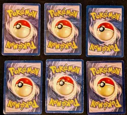 LOT OF 6 1ST EDITION HOLO POKEMON CARDS HP/DMG DARK RAICHU CELEBI ROCKETS ZAPDOS - Image 2
