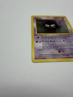 Pokemon Card Gastly Base Set (Shadowless) 50/102 Common 1st Edition never played - Image 4