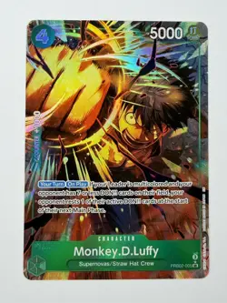 One Piece Monkey D. Luffy PRB02-005 Alternate Art Premium Booster English Card - Image 1