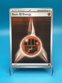Pokemon TCG - Fighting Energy - 022 (Horizontal Holo) - Black Bolt & White Flare - Image 1