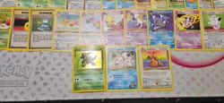 vintage Pokemon card lot MP/DMG c,un Holo, rare, Shadowless, 1st ed 200+ - Image 2
