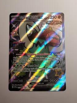 Great Tusk ex - 072 SVP SV: Scarlet & Violet Promo Cards Holo NM - Image 1