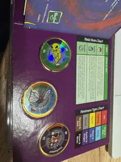 1999 Pokemon Battling Coin Game 3 Coins Hasbro X17 (User/Poor condition) - Image 4