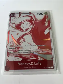 Monkey.D.Luffy (Treasure Booster Set) ST10-006 One Piece Promotion Cards Foil - Image 1