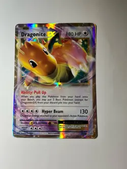 Dragonite EX 72/108 XY Evolutions NM Ultra Rare Pokemon Card - Image 1