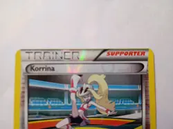Korinna 95/111 Pokemon Holographic Error Miscut Card NO TOP and Alignment Dot!!! - Image 3