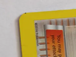 Korinna 95/111 Pokemon Holographic Error Miscut Card NO TOP and Alignment Dot!!! - Image 4