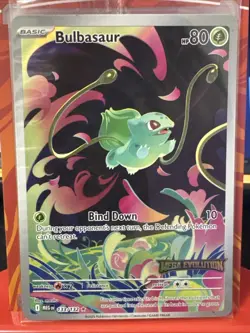 Bulbasaur - (Mega Evolution Stamped) 133/132 Miscellaneous Cards & Products Holo - Image 1