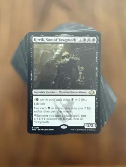 MTG Commander Deck - K’rrik, Son of Yawgmoth - 100 Cards EDH Mono Black - Image 1