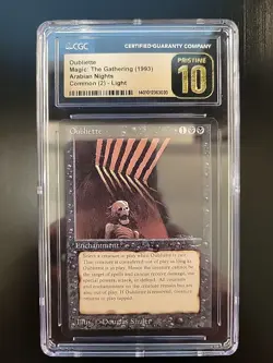 Oubliette Light Arabian Nights CGC 10 Pristine MTG - Image 1
