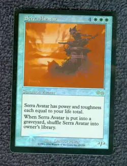 MTG FOIL Serra Avatar Junior Super Series Promos Unplayed Near Mint - Image 1