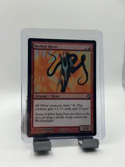 MTG, Barbed Sliver FOIL LP $3 ORDER MIN Premium Deck Series: Slivers Foil - Image 1