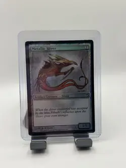 MTG, Metallic Sliver FOIL HP $3 ORDER MIN 1 Premium Deck Series: Slivers Foil - Image 1