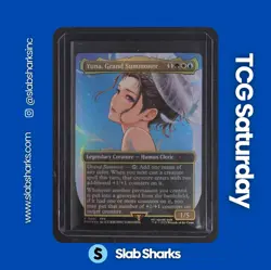 2025 MAGIC: THE GATHERING FINAL FANTASY PROMO #0001 YUNA GRAND SUMMONER - Image 1